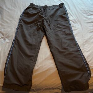 Three Hearts Men's Black Joggers with Blue Trim